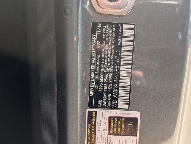 Used 2019 Mercedes-Benz C 63 AMG Cabriolet image 30