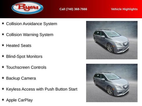 Used 2020 Honda Odyssey EX-L image 9