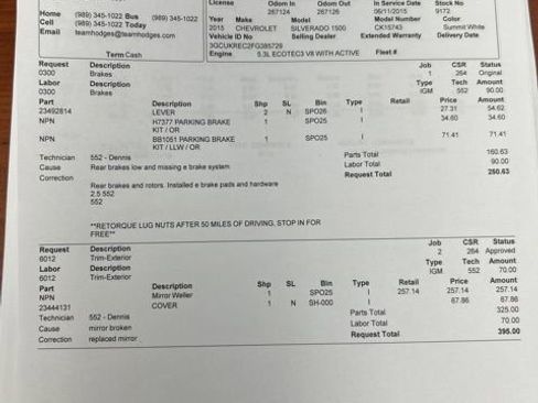 Used 2015 Chevrolet Silverado 1500 LT w/ Max Trailering Package image 40