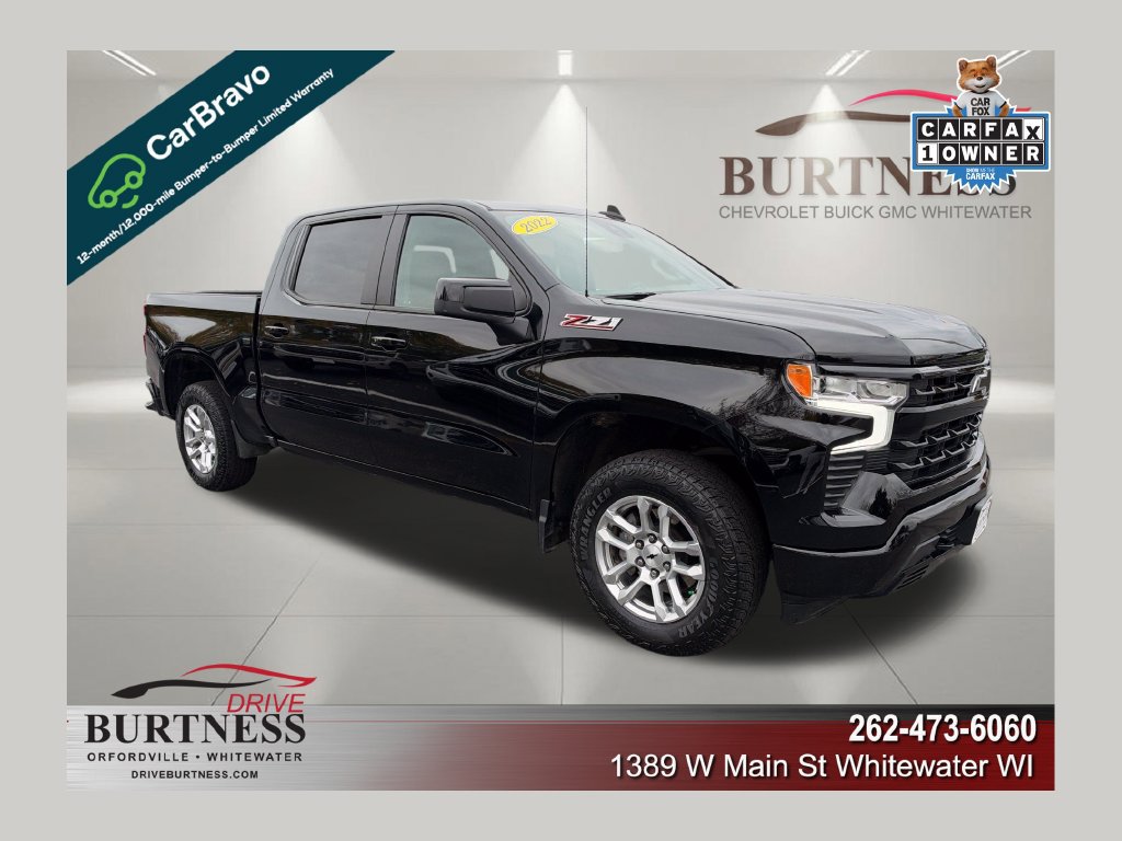 Certified 2022 Chevrolet Silverado 1500 RST w/ Z71 Off-Road Package AWD/4WD 360° Tour