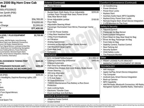 New 2026 RAM 2500 Big Horn image 4