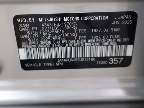 New 2025 Mitsubishi Outlander Sport ES image 41