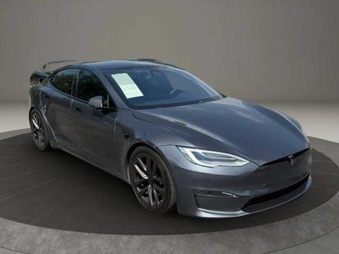 Used 2021 Tesla Model S Plaid AWD/4WD image 6