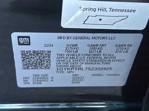 Certified 2025 Cadillac Lyriq Luxury w/ Nappa Leather Package image 51