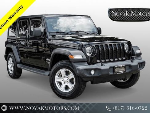 Used 2021 Jeep Wrangler Unlimited Sport image 1