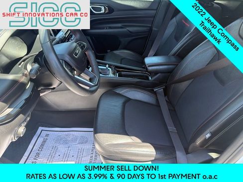 Used 2022 Jeep Compass Trailhawk AWD/4WD image 14