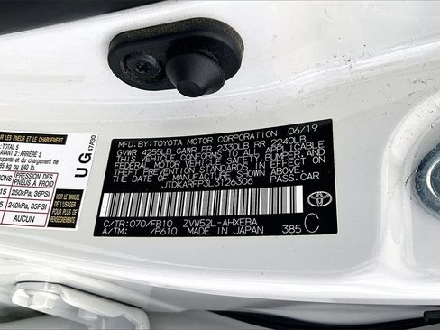 Certified 2020 Toyota Prius Prime LE image 19