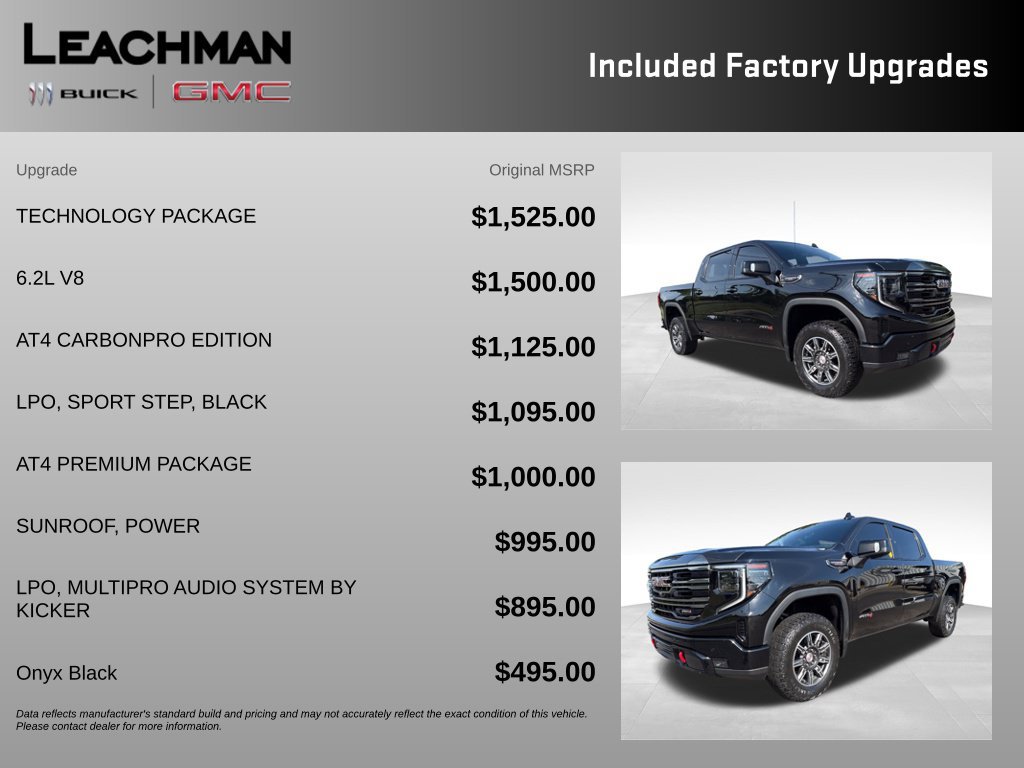 Certified 2024 GMC Sierra 1500 AT4 w/ Technology Package AWD/4WD image 10