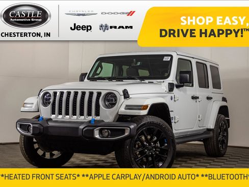 Used 2022 Jeep Wrangler Unlimited Sahara w/ Cold Weather Group AWD/4WD image 1