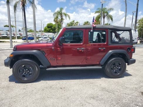 Certified 2021 Jeep Wrangler Unlimited Sport AWD/4WD image 4