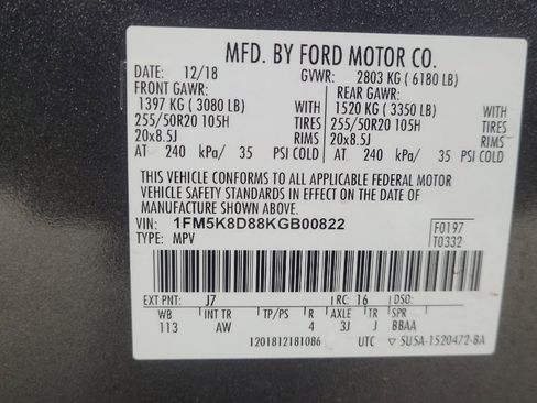 Used 2019 Ford Explorer XLT w/ Equipment Group 202A image 33