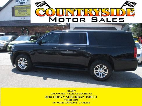 Used 2018 Chevrolet Suburban 4WD w/ Max Trailering Package image 1