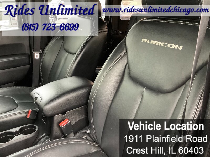 Used 2015 Jeep Wrangler Unlimited Rubicon w/ Dual Top Group AWD/4WD image 22
