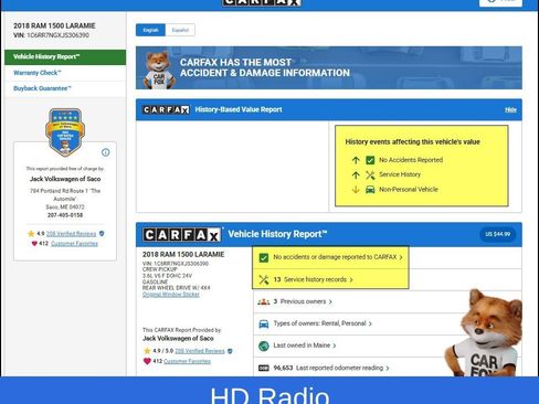 Used 2018 RAM 1500 Laramie w/ Convenience Group image 9