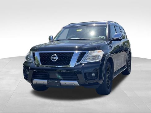 Used 2017 Nissan Armada Platinum w/ Interior Lighting Package AWD/4WD image 2