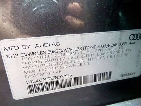 Used 2014 Audi S8 w/ Driver Assistance Package image 12