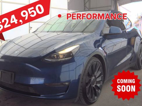 Used 2021 Tesla Model Y Performance AWD/4WD image 1