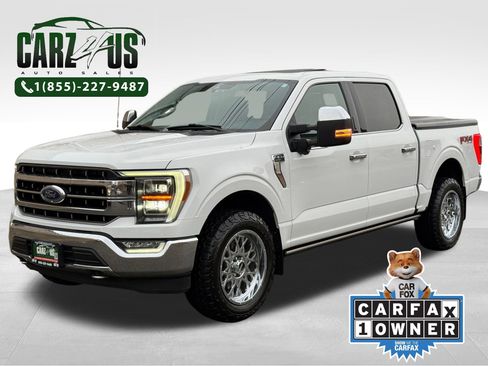 Used 2021 Ford F150 Lariat w/ Equipment Group 502A High image 1