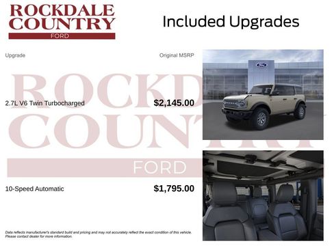 New 2025 Ford Bronco Badlands AWD/4WD image 10