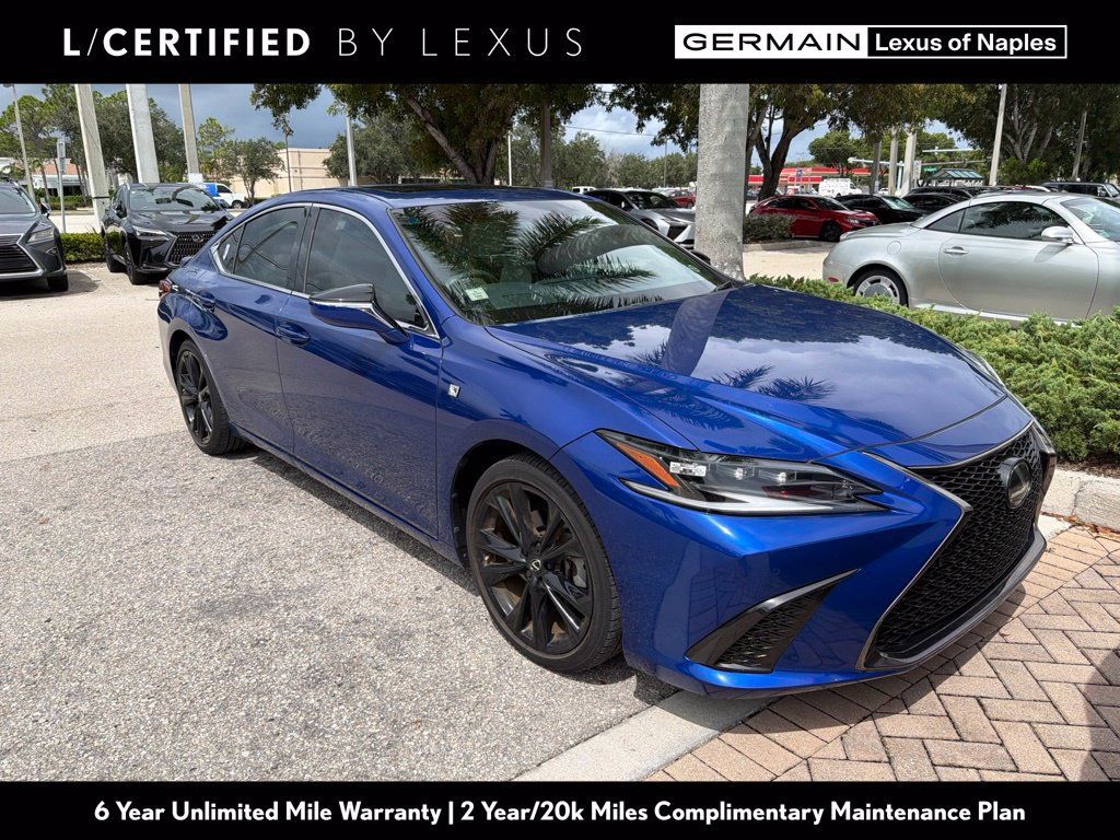 Certified 2022 Lexus ES 350 F Sport w/ Accessory Package 2 FWD image 1