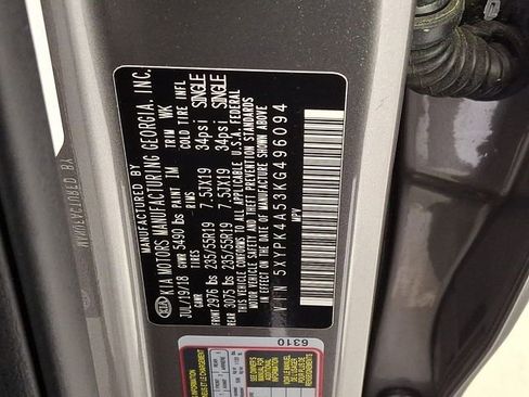 Used 2019 Kia Sorento SX image 27