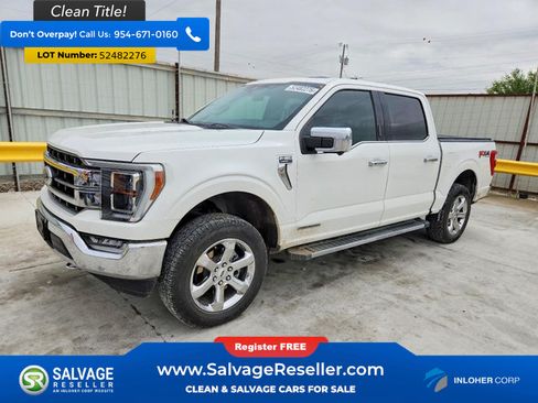 Used 2021 Ford F150 Lariat w/ Equipment Group 502A High AWD/4WD image 1