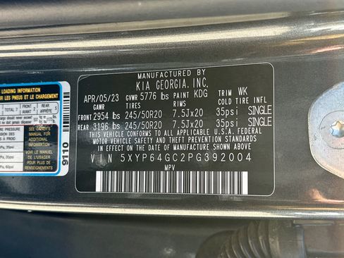 Used 2023 Kia Telluride S w/ S Sunroof Package image 37