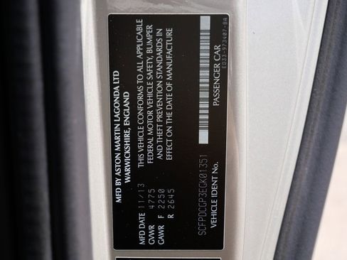 Used 2014 Aston Martin Vanquish Volante RWD image 33