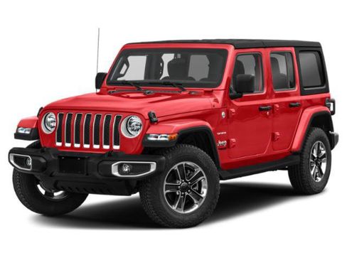 Used 2019 Jeep Wrangler Unlimited Sahara w/ Safety Group AWD/4WD image 1