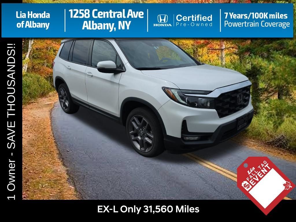 Certified 2023 Honda Passport EX-L image 1