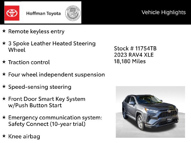 Used 2023 Toyota RAV4 XLE w/ Convenience Package AWD/4WD image 29