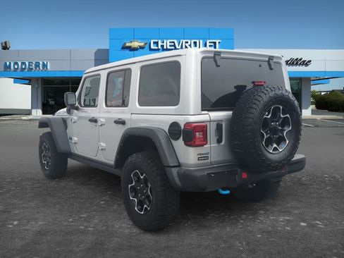 Used 2022 Jeep Wrangler Unlimited Rubicon 4xe w/ Steel Bumper Group AWD/4WD image 3
