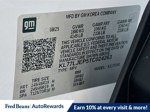 New 2026 Chevrolet Trax RS w/ Sunroof Package image 20