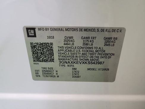 Used 2019 Chevrolet Equinox LT FWD image 33