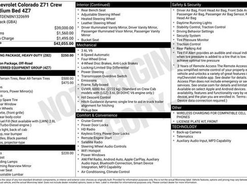 Used 2022 Chevrolet Colorado Z71 AWD/4WD image 43