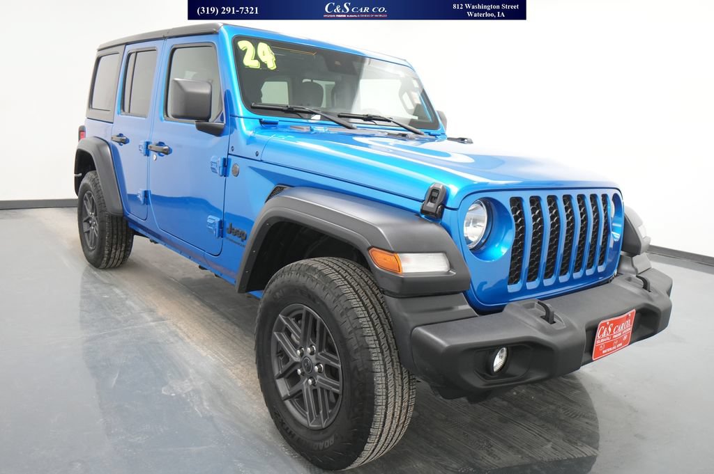 Used 2024 Jeep Wrangler Unlimited Sport AWD/4WD image 1