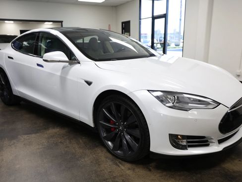 Used 2015 Tesla Model S P85D AWD/4WD image 7