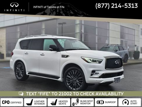 Used 2023 INFINITI QX80 Premium Select w/ Cargo Package image 1