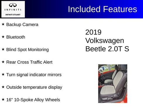 Used 2019 Volkswagen Beetle 2.0T S FWD image 2