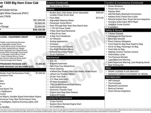 Used 2025 RAM 1500 Big Horn AWD/4WD image 40