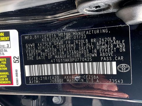Used 2023 Toyota Camry SE FWD image 29