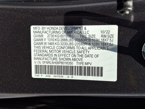 Used 2023 Honda Odyssey EX-L image 30
