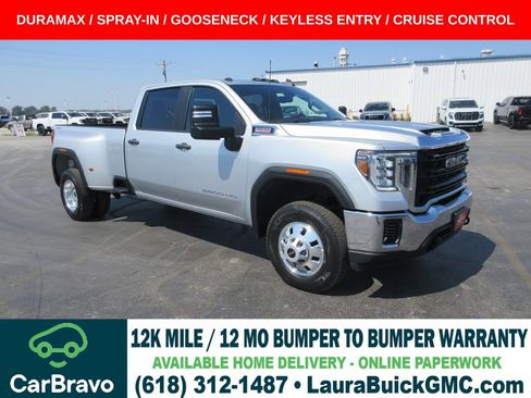 Certified 2021 GMC Sierra 3500 4x4 Crew Cab w/ Gooseneck/5TH Wheel Package image 1