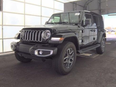Used 2024 Jeep Wrangler Sahara w/ Technology Group image 1