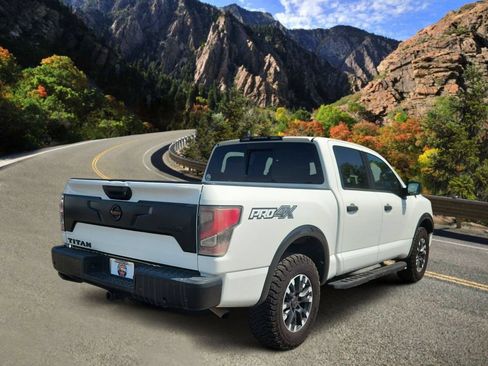 Used 2021 Nissan Titan PRO-4X w/ Pro-4x Utility Package AWD/4WD image 3
