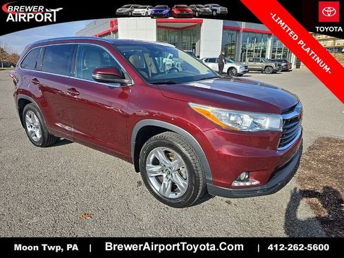Used 2016 Toyota Highlander Limited Platinum image 1