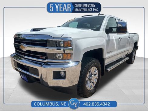 Used 2019 Chevrolet Silverado 3500 LTZ w/ Duramax Plus Package AWD/4WD image 1