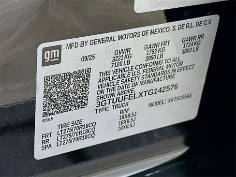 New 2026 GMC Sierra 1500 AT4X image 34