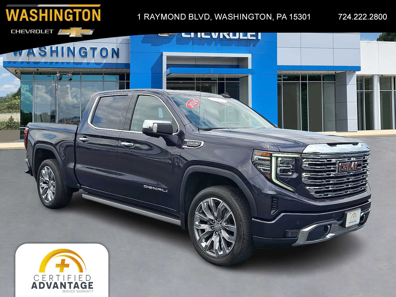 Used 2024 GMC Sierra 1500 Denali w/ Denali Reserve Package AWD/4WD image 1