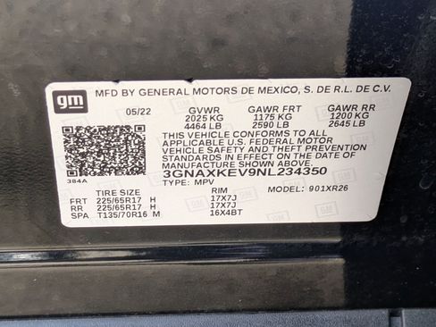 Used 2022 Chevrolet Equinox LT image 30